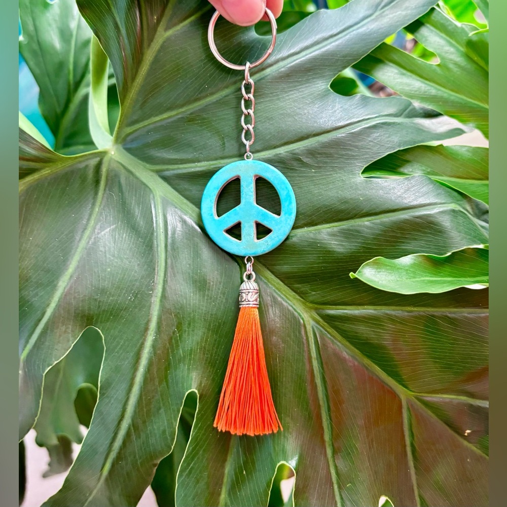 Magnesite keychain